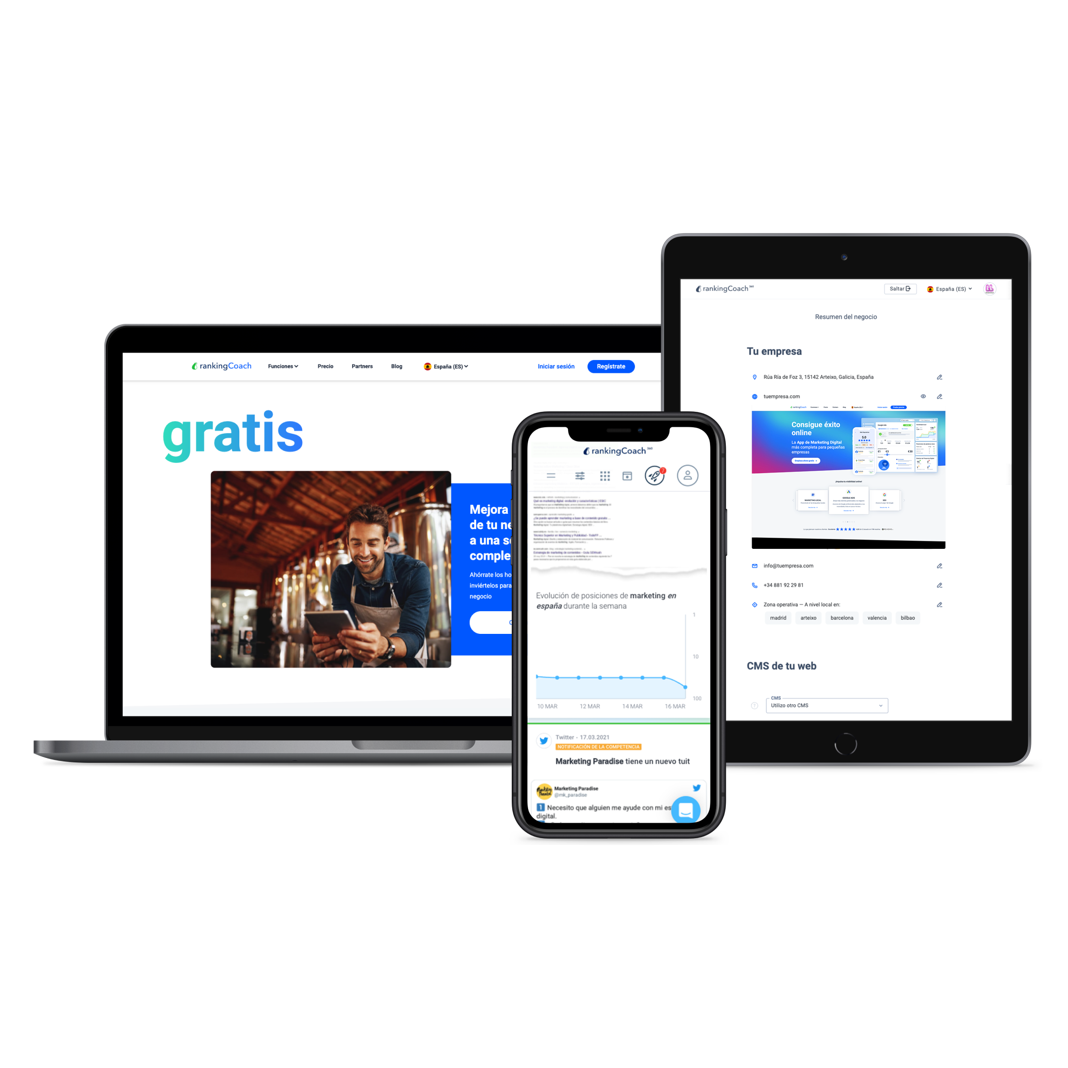 rankingCoach lanza una novedosa aplicación para proteger la imagen de las pequeñas empresas