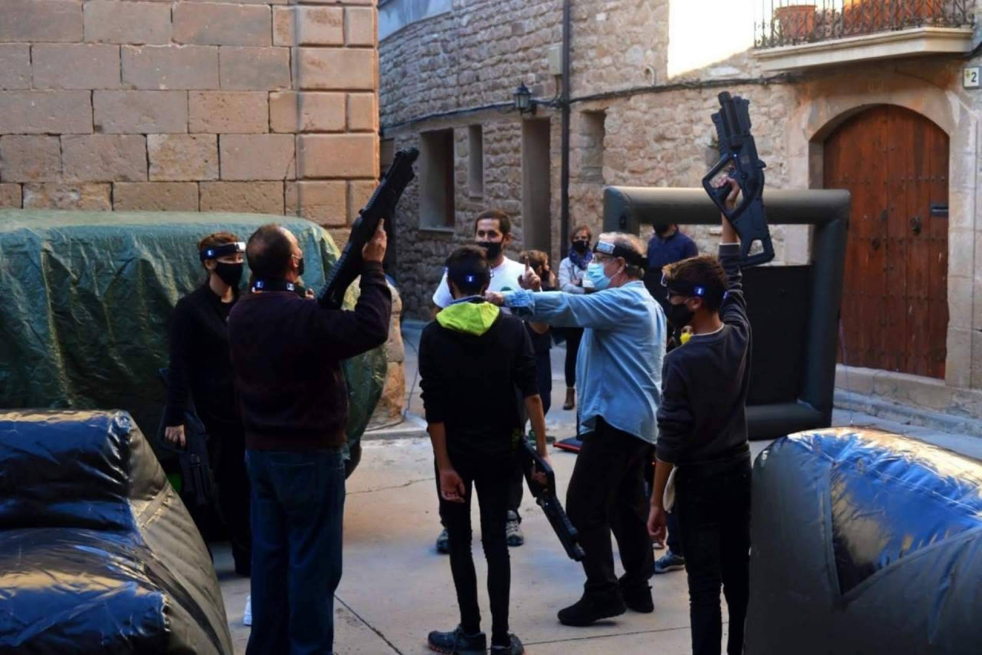 Láser tag Barcelona en ASILVESTRATS, una actividad cada vez más demandada tras haberse superado la última ola de COVID-19