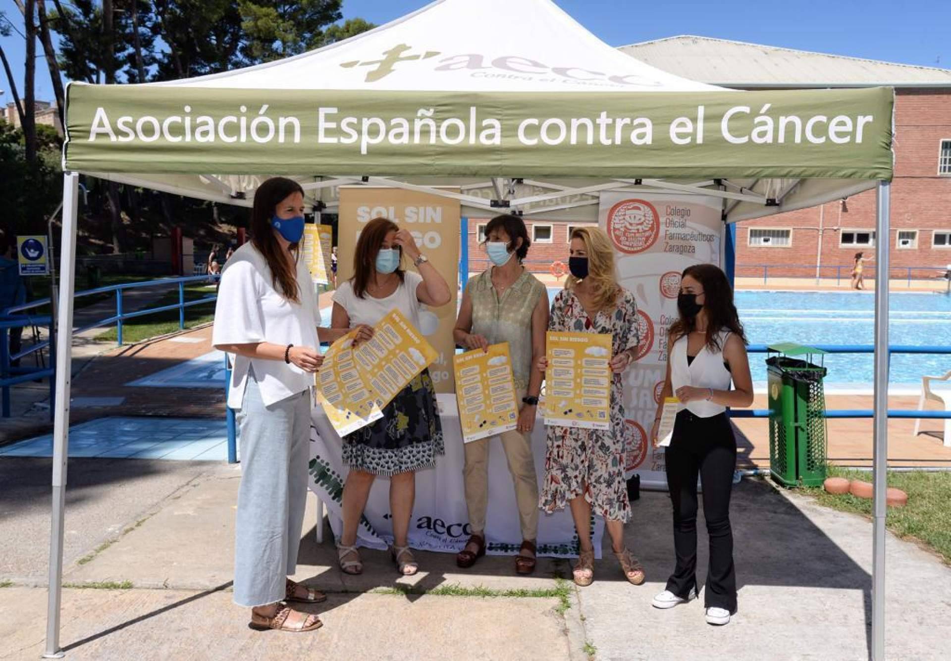 Virginia Barrau participa en la campaña Sol Sin Riesgo para prevenir el cáncer de piel