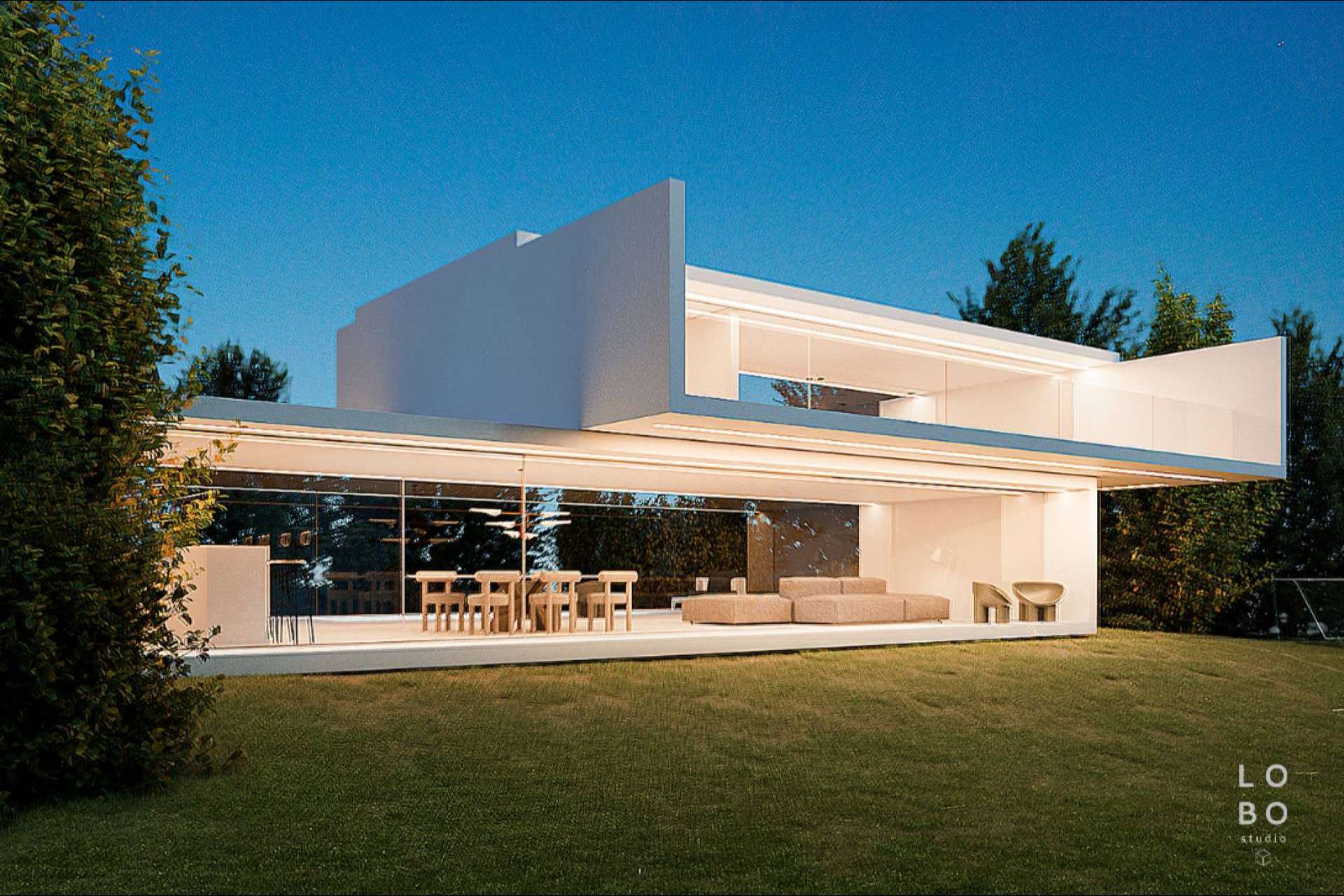 Lobo Studio: el render de exteriores