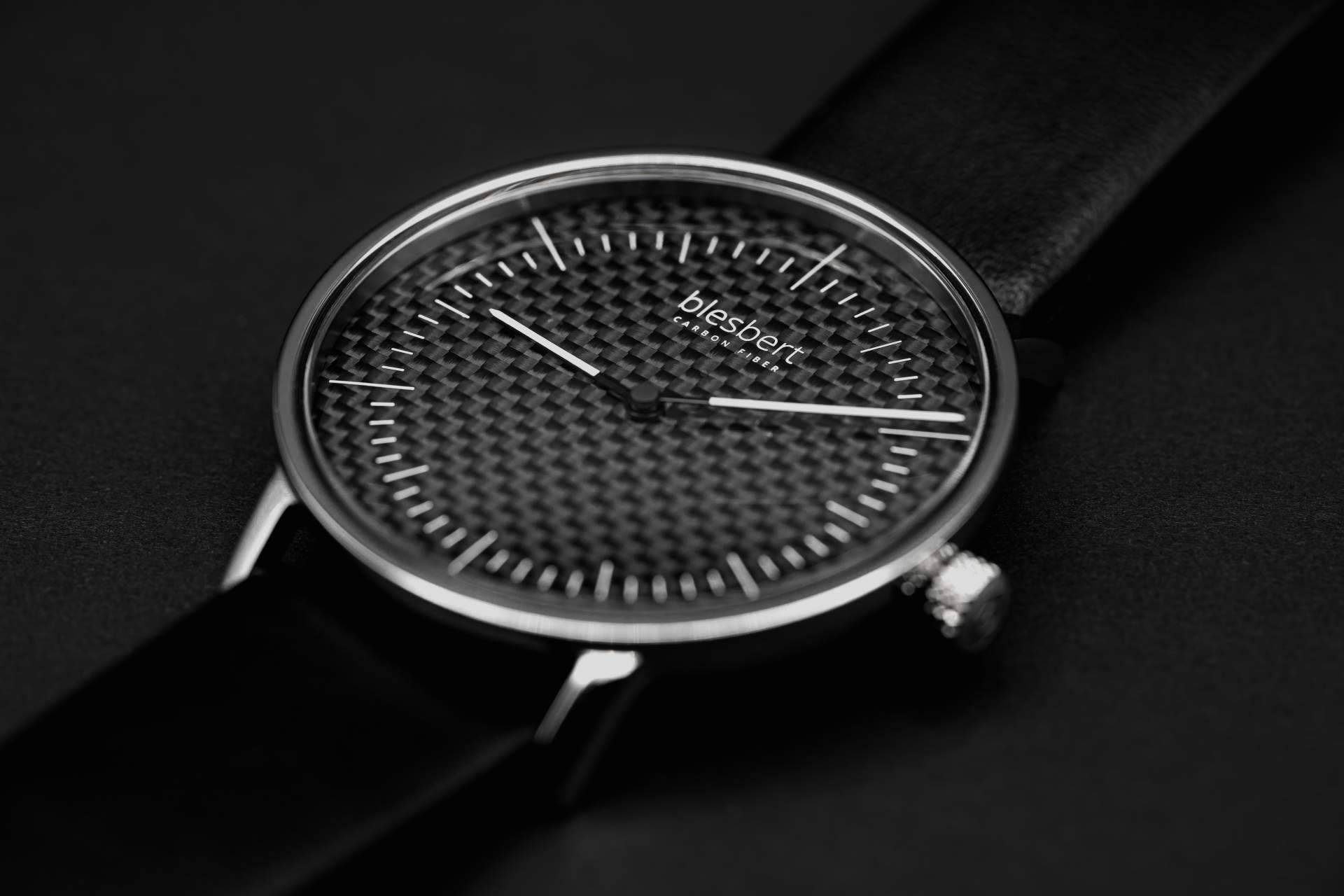El reloj CIRO de blesbert es el primer modelo con fibra de carbono creado en España