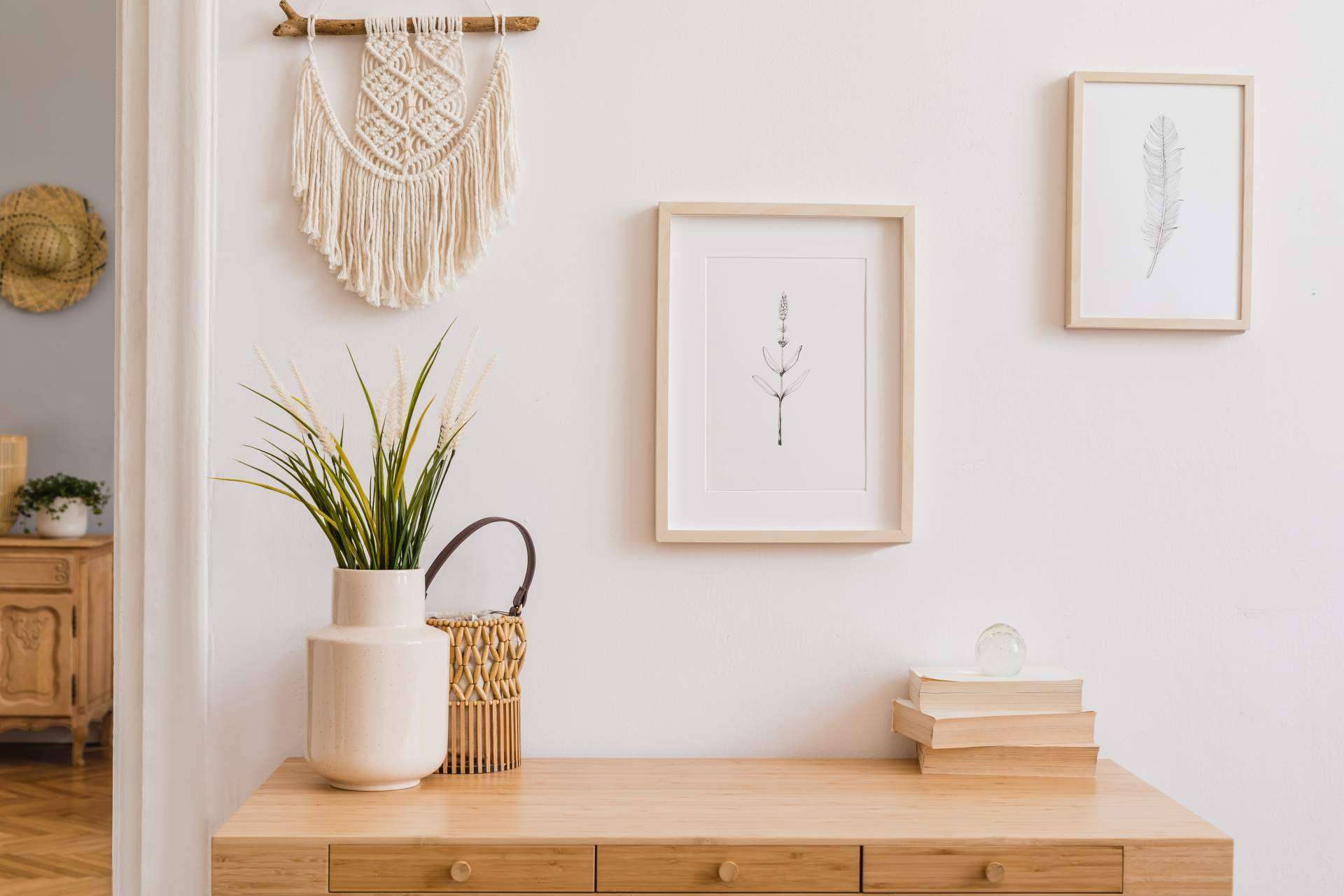 La magia de la decoración con el estante con cajón de Domuino
