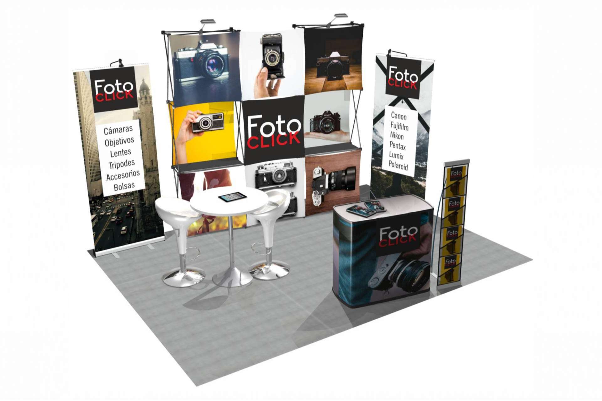 Las ventajas de contar con un stand modular para todo tipo de eventos