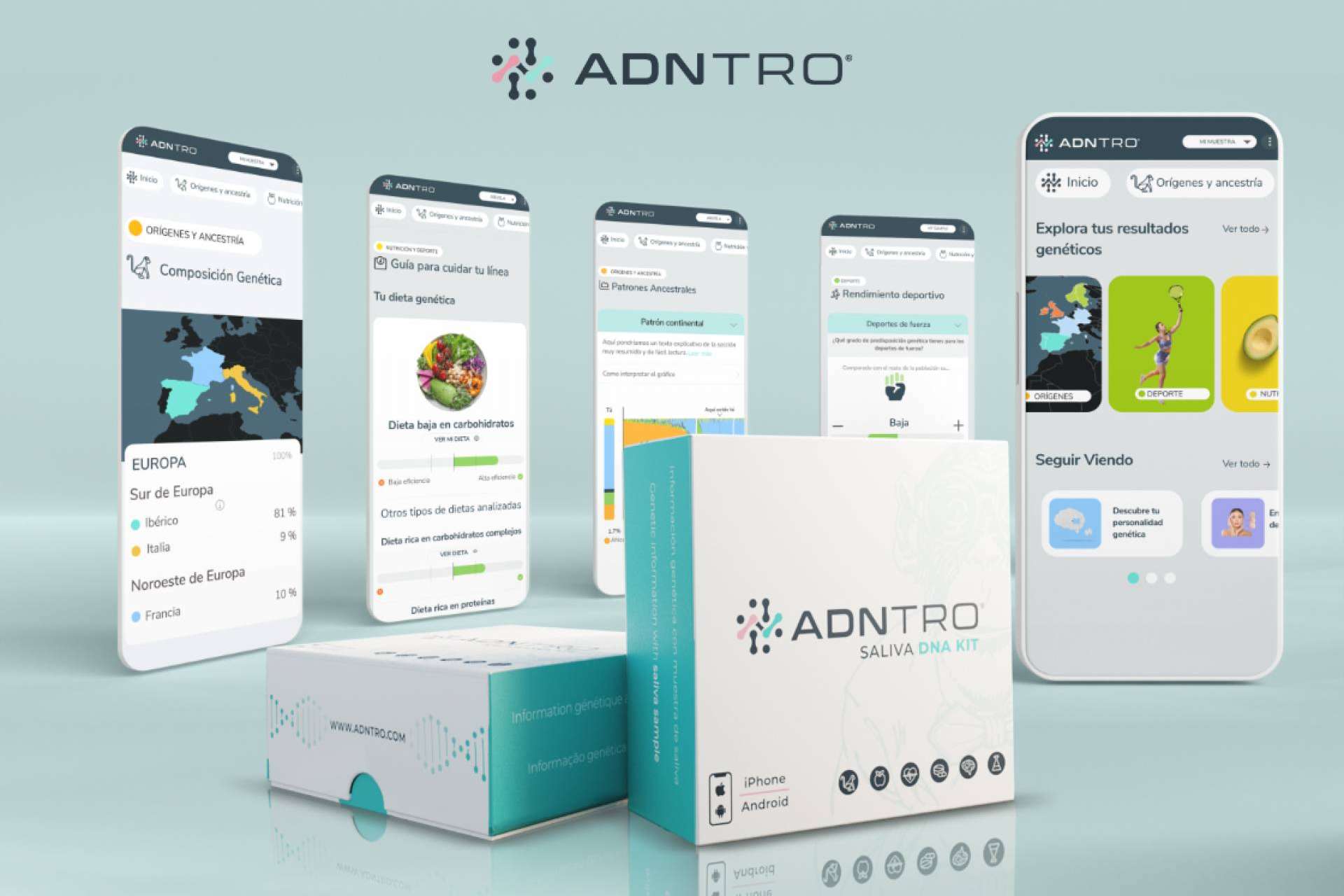 Explorar la propia información genética de la mano de ADNTRO Genetics y su test de ADN