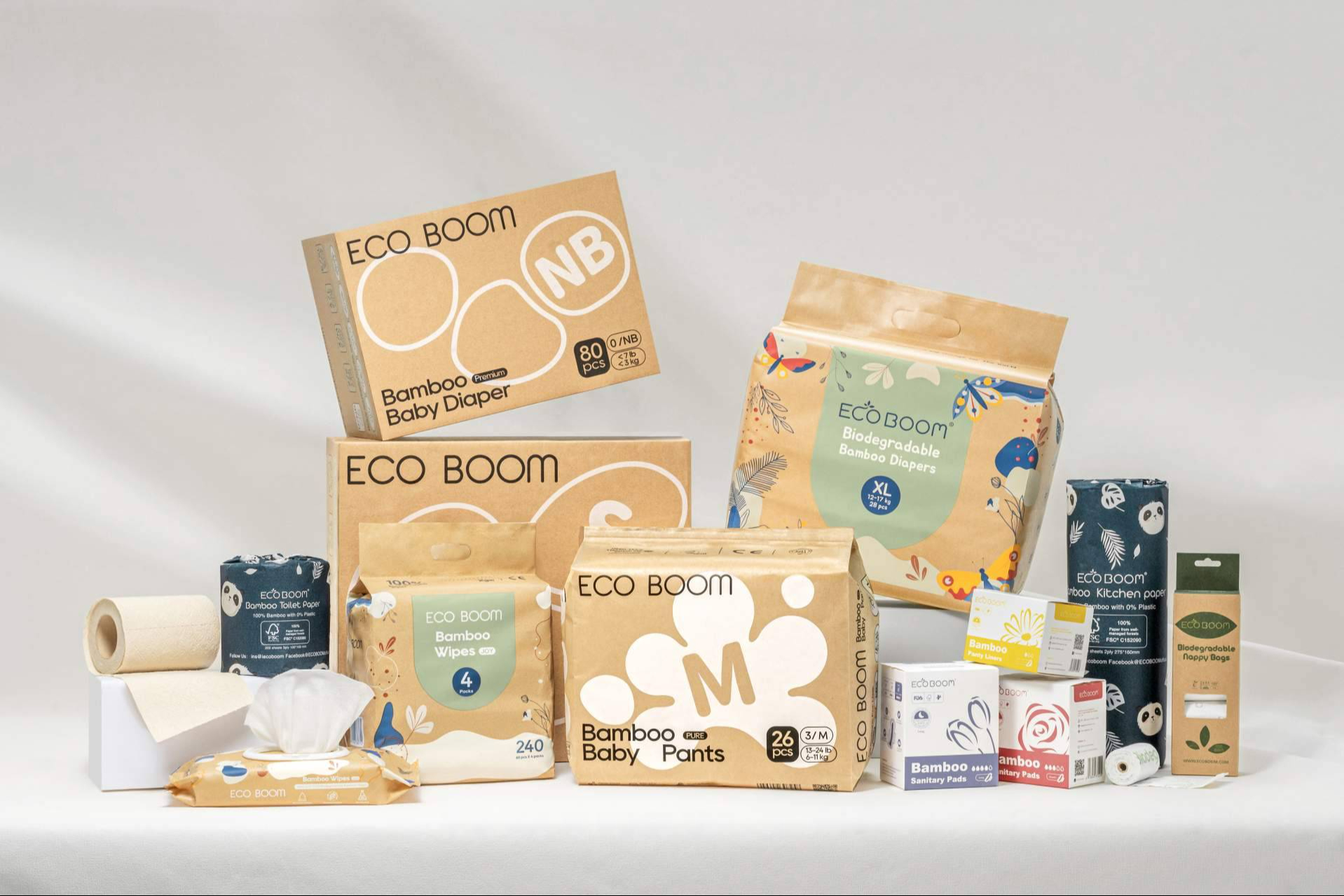 Eco Boom, referente emergente en pañales ecológicos y productos sostenibles para el cuidado personal
