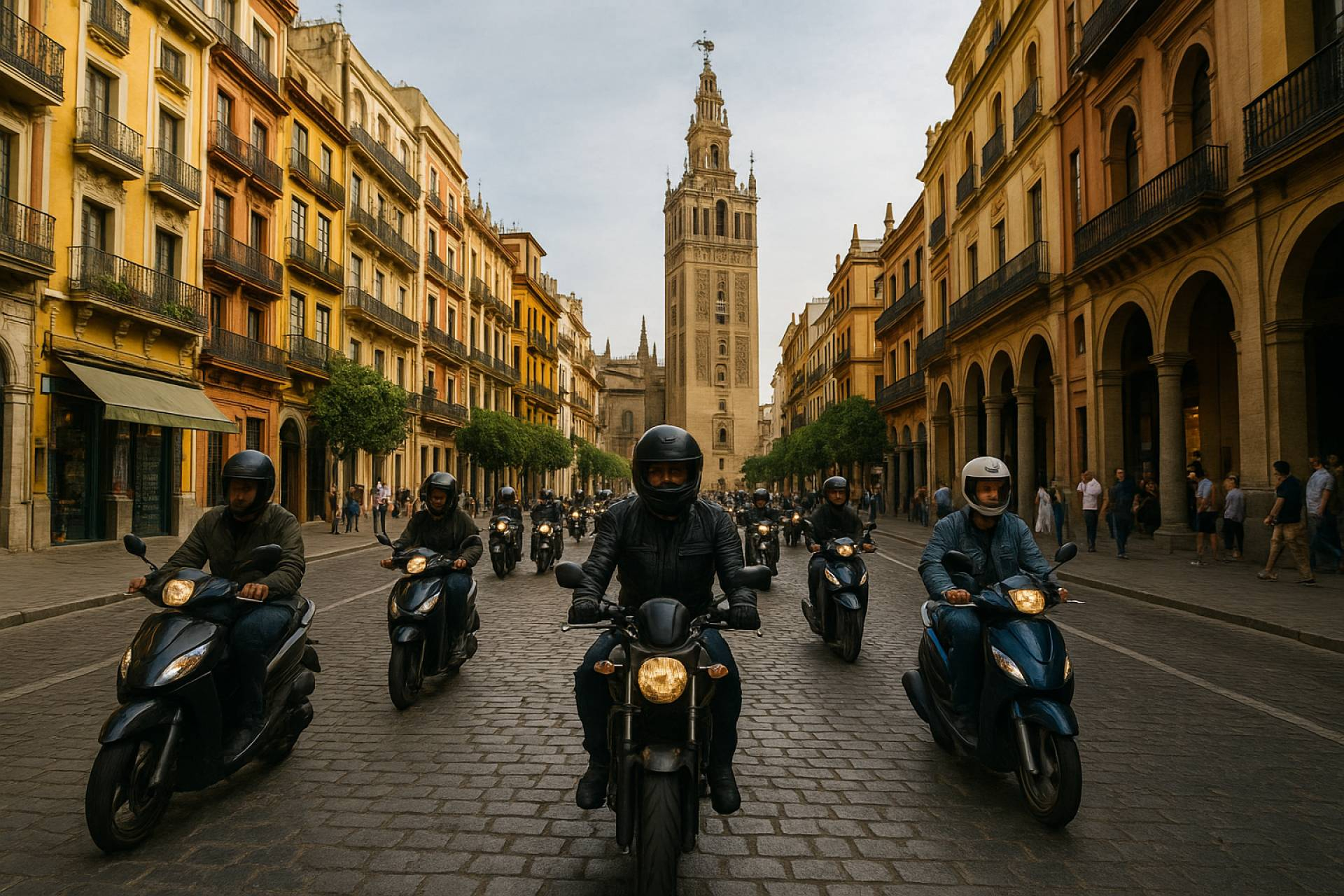 Crece el uso de la moto en entornos urbanos como respuesta al alza del coste de vida en España