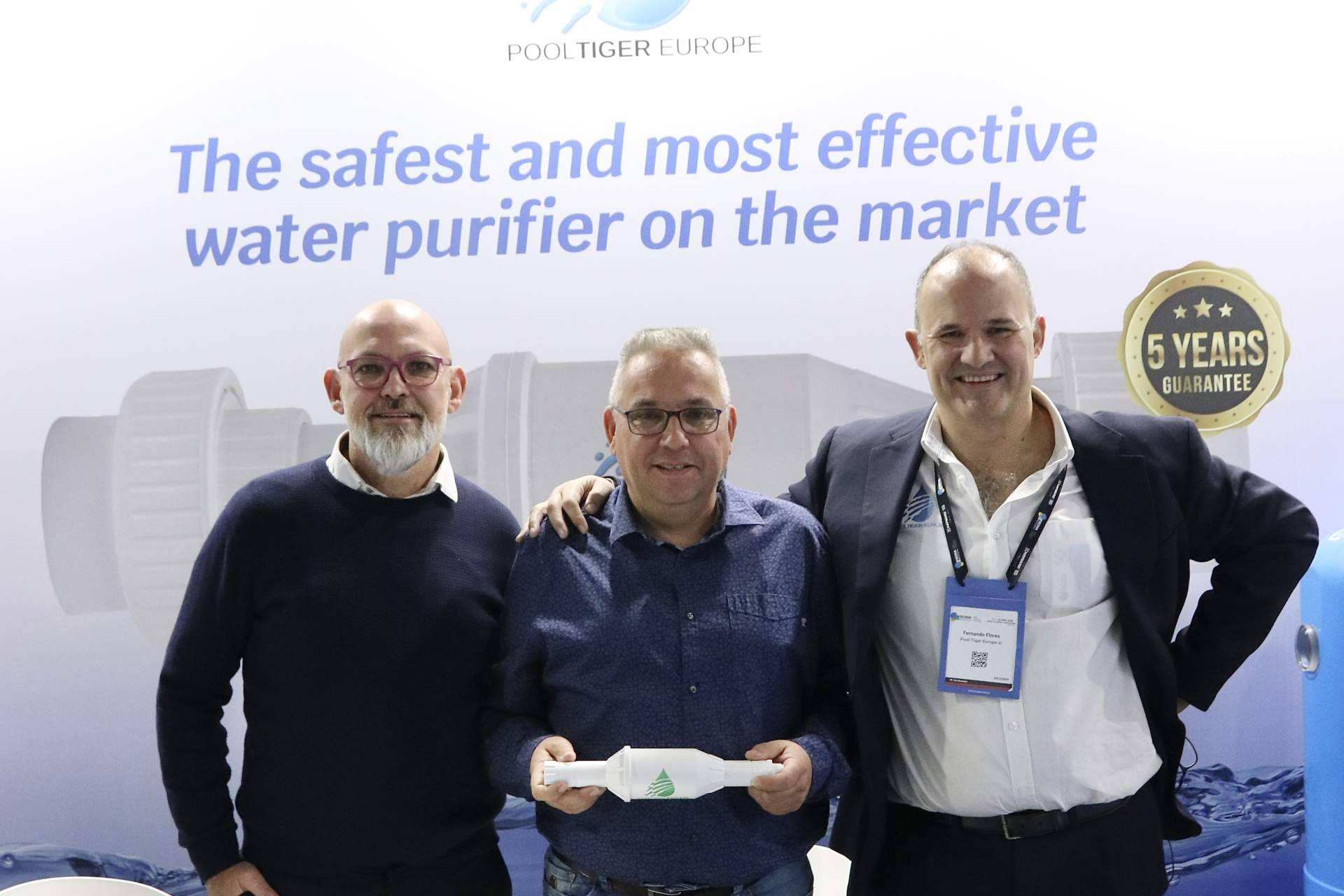 PoolTiger presenta en Piscinas Barcelona su sistema de cavitación hidrodinámica