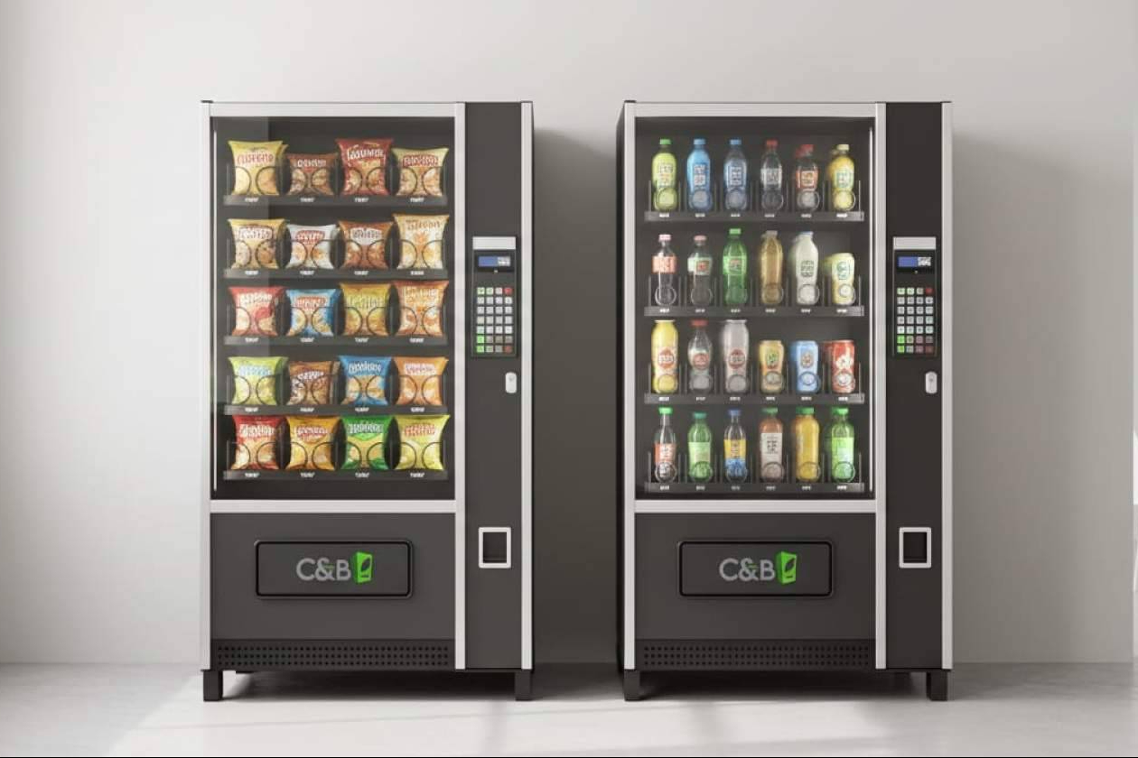 Vending integral en Madrid; C&B Señor apuesta por máquinas vending personalizadas